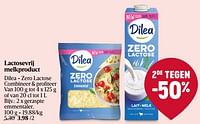 Dilea - zero lactose geraspte emmentaler-Dilea