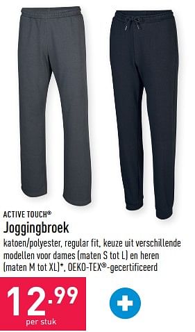 Promoties Joggingbroek - ACTIVE TOUCH - Geldig van 08/02/2023 tot 17/02/2023 bij Aldi