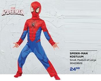 Promoties Spider-man kostuum - Spider-man - Geldig van 30/01/2023 tot 24/02/2023 bij Supra Bazar