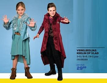 Promotions Verkleedjas keelin of vlad - NachtWacht - Valide de 30/01/2023 à 24/02/2023 chez Supra Bazar