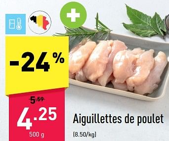 Promotions Aiguillettes de poulet - Produit maison - Aldi - Valide de 06/02/2023 à 11/02/2023 chez Aldi