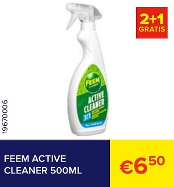 Promoties Feem active cleaner - Feem - Geldig van 01/02/2023 tot 28/02/2023 bij Euro Shop