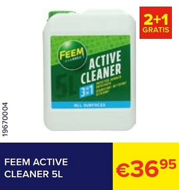 Promoties Feem active cleaner - Feem - Geldig van 01/02/2023 tot 28/02/2023 bij Euro Shop