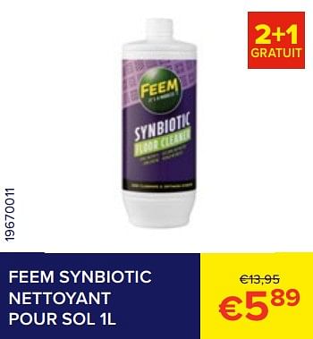 Promotions Feem synbiotic nettoyant pour sol - Feem - Valide de 01/02/2023 à 28/02/2023 chez Euro Shop