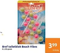 Promoties Bref toiletblok beach vibes - Bref - Geldig van 01/02/2023 tot 07/02/2023 bij Action