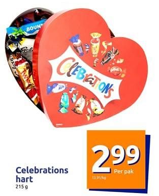 Promoties Celebrations hart - Celebrations - Geldig van 01/02/2023 tot 07/02/2023 bij Action