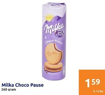 Promoties Milka choco pause - Milka - Geldig van 01/02/2023 tot 07/02/2023 bij Action