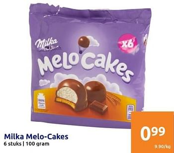 Promoties Milka melo-cakes - Milka - Geldig van 01/02/2023 tot 07/02/2023 bij Action