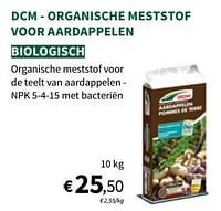 Dcm - organische meststof voor aardappelen-DCM