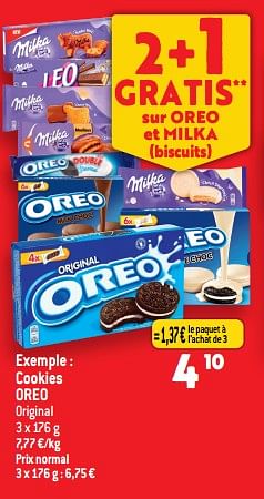 Promotions Cookies oreo - Oreo - Valide de 01/02/2023 à 07/02/2023 chez Match