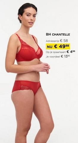 Promoties Bh chantelle - Chantelle - Geldig van 01/02/2023 tot 28/02/2023 bij Molecule