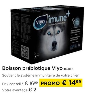 Promotions Boisson prébiotique viyo lmune+ - Viyo - Valide de 01/02/2023 à 28/02/2023 chez Molecule