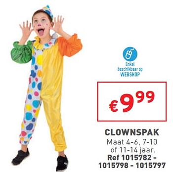 Promoties Clownspak - Huismerk - Trafic  - Geldig van 08/02/2023 tot 13/02/2023 bij Trafic