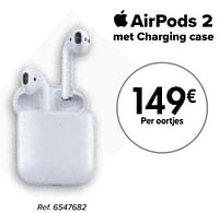 Apple airpods 2 met charging case-Apple