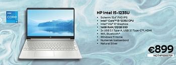 Promoties Hp intel i5-1235u - HP - Geldig van 01/02/2023 tot 28/02/2023 bij Compudeals