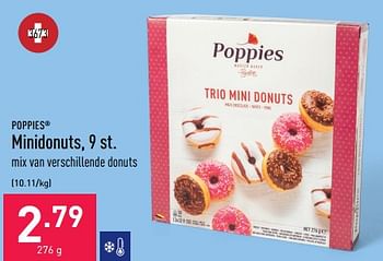 Promoties Minidonuts - Poppies - Geldig van 17/02/2023 tot 24/02/2023 bij Aldi