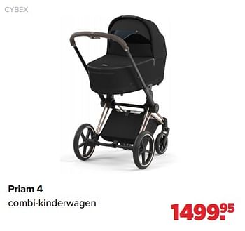 Promoties Cybex priam 4 combi-kinderwagen - Cybex - Geldig van 06/02/2023 tot 04/03/2023 bij Baby-Dump