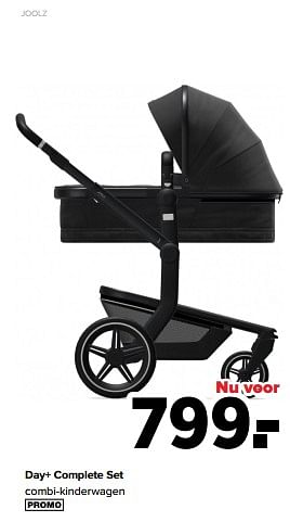 Promoties Day+ complete set combi-kinderwagen - Joolz - Geldig van 06/02/2023 tot 04/03/2023 bij Baby-Dump