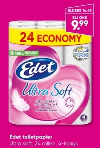 Promoties Edet toiletpapier - Edet - Geldig van 13/02/2023 tot 26/02/2023 bij Big Bazar