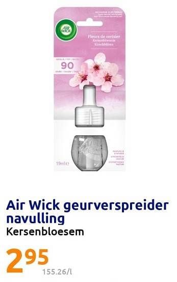 Promoties Air wick geurverspreider navulling - Airwick - Geldig van 15/02/2023 tot 21/02/2023 bij Action