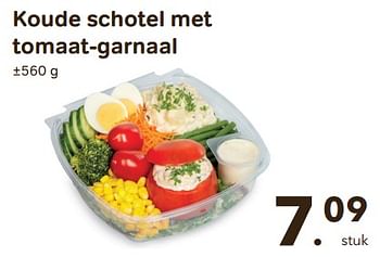 Promoties Koude schotel met tomaat-garnaal - Huismerk - Bon'Ap - Geldig van 01/03/2023 tot 24/03/2023 bij Bon'Ap