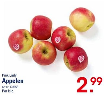 Promoties Pink lady appelen - Huismerk - Sligro - Geldig van 09/02/2023 tot 27/02/2023 bij Sligro