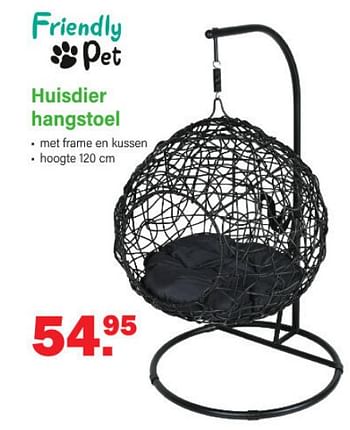 Promoties Huisdier hangstoel - Friendly pet - Geldig van 20/02/2023 tot 11/03/2023 bij Van Cranenbroek