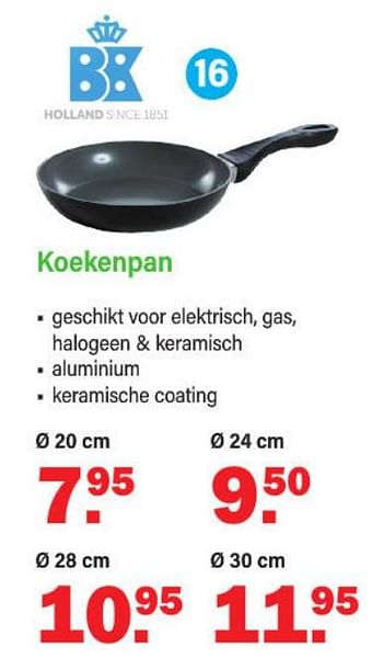 Promoties Koekenpan - BK - Geldig van 20/02/2023 tot 11/03/2023 bij Van Cranenbroek