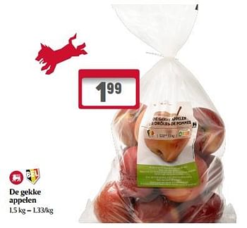 Promoties De gekke appelen - Huismerk - Delhaize - Geldig van 23/02/2023 tot 01/03/2023 bij Delhaize