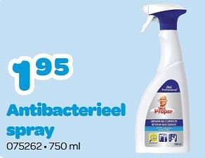 Promoties Antibacterieel spray - Mr. Proper - Geldig van 20/02/2023 tot 02/04/2023 bij Happyland