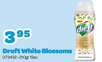 Promoties Dreft white blossoms - Dreft - Geldig van 20/02/2023 tot 02/04/2023 bij Happyland