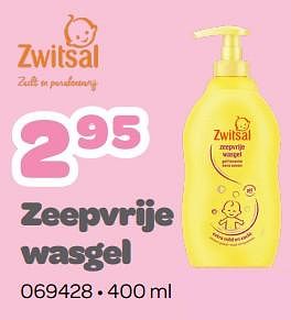 Promoties Zeepvrije wasgel - Zwitsal - Geldig van 20/02/2023 tot 02/04/2023 bij Happyland