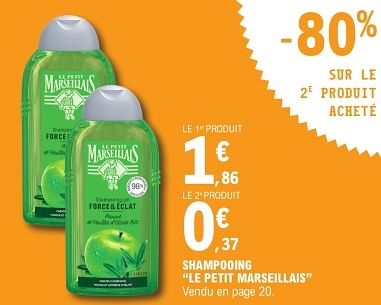 Le Petit Marseillais Shampooing Le Petit Marseillais - En Promotion ...