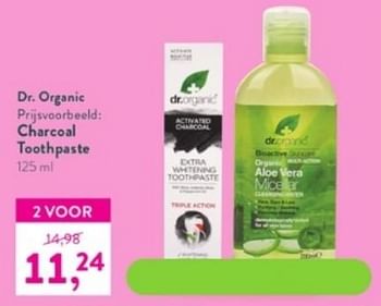 Promotions Charcoal toothpaste - Dr. Organic - Valide de 20/02/2023 à 19/03/2023 chez Holland & Barret