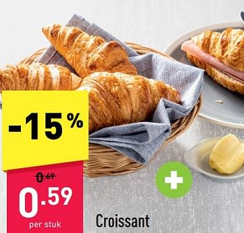 Promoties Croissant - Huismerk - Aldi - Geldig van 27/02/2023 tot 04/03/2023 bij Aldi