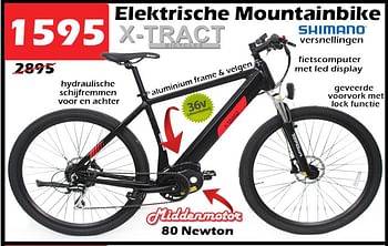 Promoties Elektrische mountainbike - X-tract - Geldig van 16/02/2023 tot 12/03/2023 bij Itek