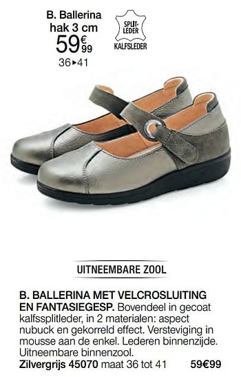 Promoties Ballerina - Huismerk - Damart - Geldig van 01/03/2023 tot 15/06/2023 bij Damart