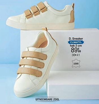 Promoties Sneaker - Huismerk - Damart - Geldig van 01/03/2023 tot 15/06/2023 bij Damart