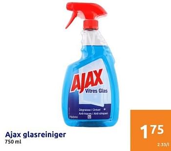 Promoties Ajax glasreiniger - Ajax - Geldig van 22/02/2023 tot 28/02/2023 bij Action