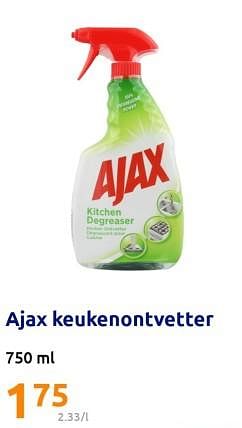 Promoties Ajax keukenontvetter - Ajax - Geldig van 22/02/2023 tot 28/02/2023 bij Action