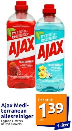 Promoties Ajax medi- terranean allesreiniger - Ajax - Geldig van 22/02/2023 tot 28/02/2023 bij Action