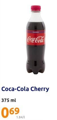 Promoties Coca-cola cherry - Coca Cola - Geldig van 22/02/2023 tot 28/02/2023 bij Action