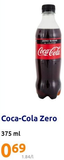 Promoties Coca-cola zero - Coca Cola - Geldig van 22/02/2023 tot 28/02/2023 bij Action