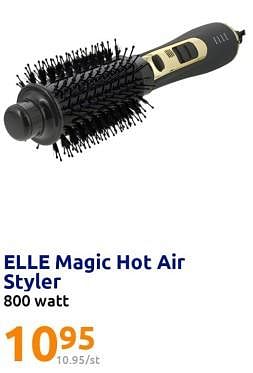 Promoties Elle magic hot air styler - Elle - Geldig van 22/02/2023 tot 28/02/2023 bij Action