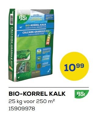 Promoties Bio-korrel kalk - BSI - Geldig van 24/02/2023 tot 24/03/2023 bij Supra Bazar