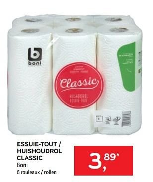 Promotions Essuie-tout classic boni - Boni - Valide de 08/03/2023 à 21/03/2023 chez Alvo