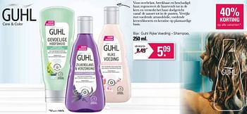 Promoties Guhl rijke voeding - shampoo - Guhl - Geldig van 20/02/2023 tot 11/03/2023 bij De Online Drogist