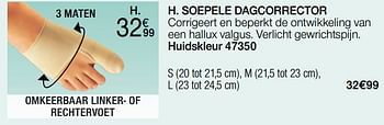 Promoties Soepele dagcorrector - Epitact - Geldig van 01/03/2023 tot 15/06/2023 bij Damart
