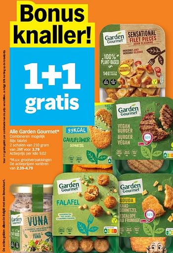 Promoties Garden gourmet falafel - Garden Gourmet - Geldig van 27/02/2023 tot 05/03/2023 bij Albert Heijn