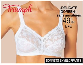 Promotions Delicate doreen sans armatures - Triumph - Valide de 01/03/2023 à 15/06/2023 chez Damart